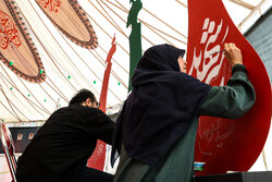 خیمه هنر در میدان شهدای هفتم تیر