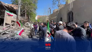 مقابله پدافند با اهداف متخاصم در مقابل چشمان خبرنگاران خارجی