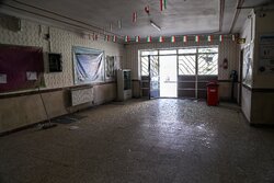 تخریب یک مرکز آموزشی در حملات اخیر سنندج 