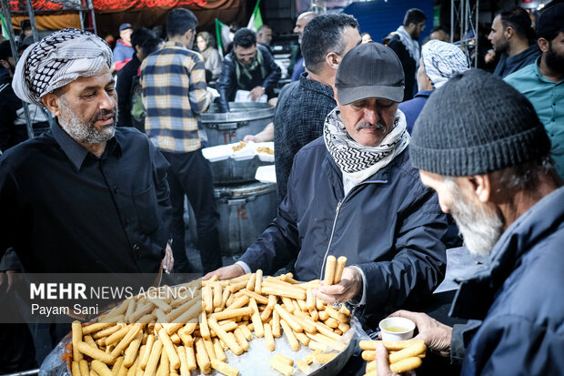 موکب‌داران اربعین مهمان تجمعات مردمی تهران