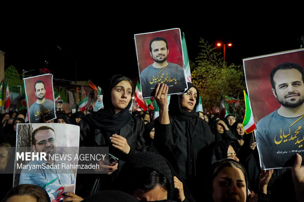وداع با ۲ شهید در فسا