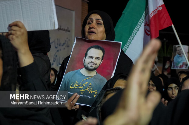 وداع با ۲ شهید در فسا