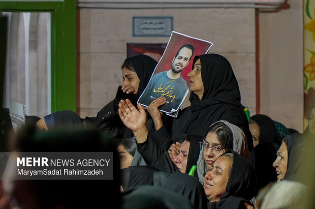 وداع با ۲ شهید در فسا