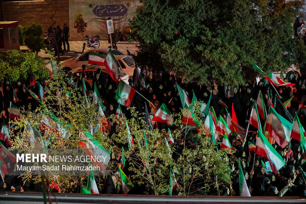 وداع با ۲ شهید در فسا