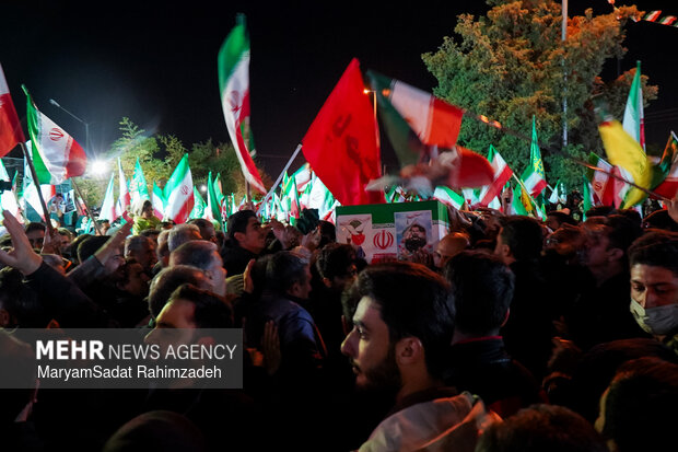 وداع با ۲ شهید در فسا