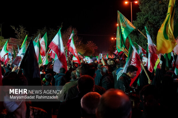 وداع با ۲ شهید در فسا