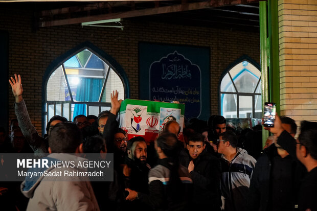 وداع با ۲ شهید در فسا