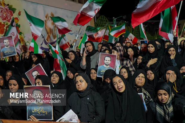 وداع با ۲ شهید در فسا