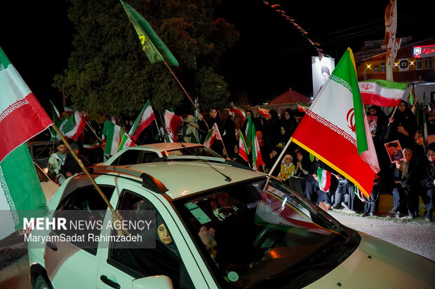 وداع با ۲ شهید در فسا
