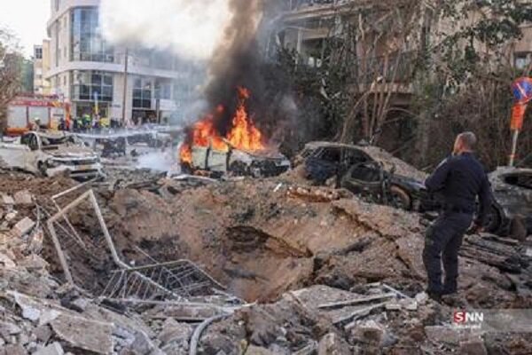 VIDEO: Iranian missiles hit occupied territories