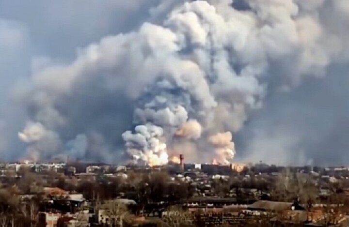 حملات گسترده روسیه علیه جنوب شرق اوکراین