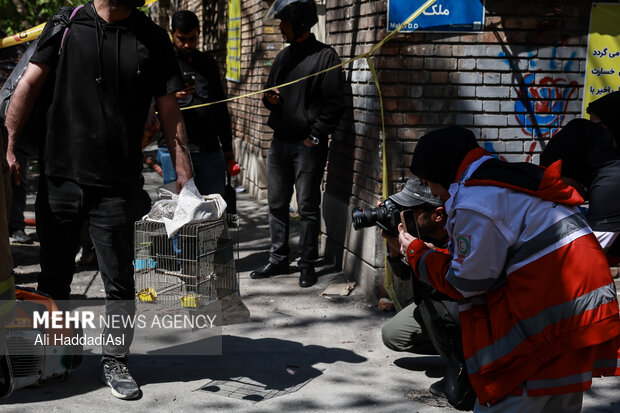 US-Israeli aggressors attack a synagogue in Tehran
