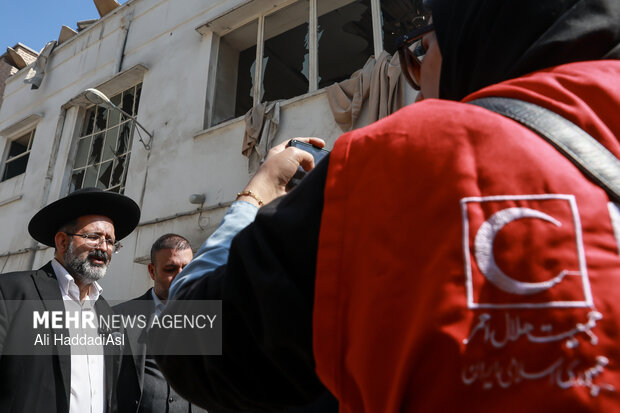 US-Israeli aggressors attack a synagogue in Tehran
