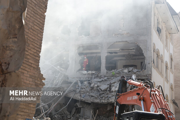 US-Israeli aggressors attack a synagogue in Tehran
