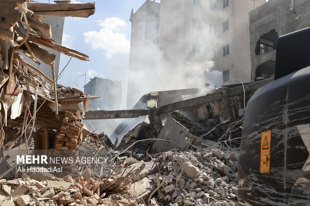 ایرانUS-Israeli aggressors attack a synagogue in Tehran
