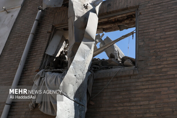US-Israeli aggressors attack a synagogue in Tehran
