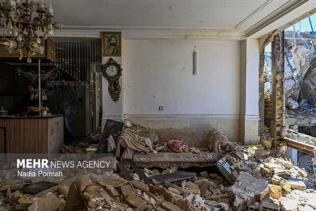 تجاوز آمریکایی - صهیونی به منازل مسکونی در البرز