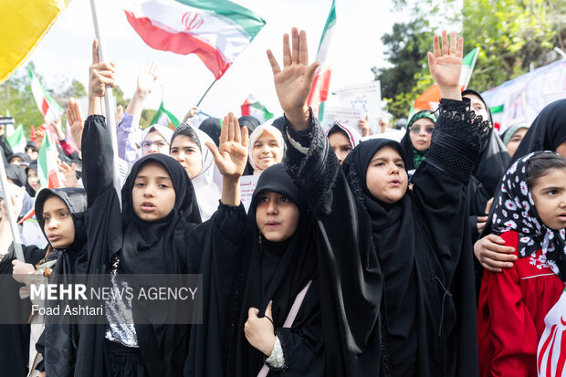 Minab School girls commemorated in Tehran after 40th day
