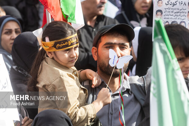 Minab School girls commemorated in Tehran after 40th day

