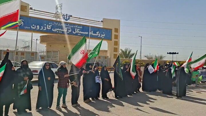 حمایت مردمی از نیروگاه سیکل ترکیبی کازرون
