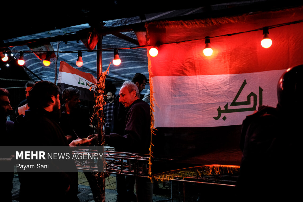 حضور موکب داران عراقی در اجتماع مردم بندرعباس