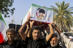 تشییع و تدفین آخرین شهید دانش آموز میناب