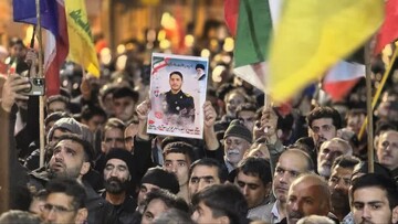 پیکر شهید «محمد امینی پور» در سلسله تشییع شد