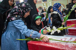 ہمدان میں شہید رہبر کے اربعین کی تقریب