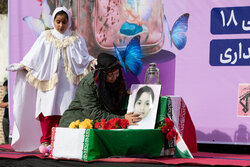 گرامیداشت شهدای مدرسه میناب در گرگان