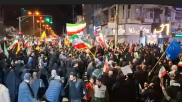 مردم نکا در میدان حماسه