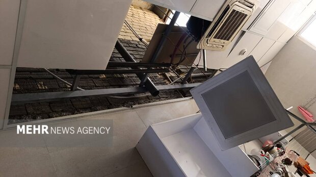 حملات جنایتکارانه دشمن آمریکایی- صهیونیستی به کتابخانه مرکزی خرم‌آباد