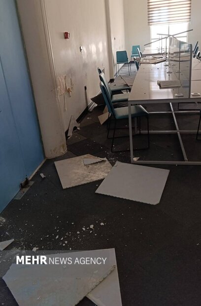 حملات جنایتکارانه دشمن آمریکایی- صهیونیستی به کتابخانه مرکزی خرم‌آباد