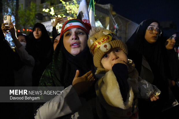 چهل و پنجمین قرار شبانه مردم مشهد