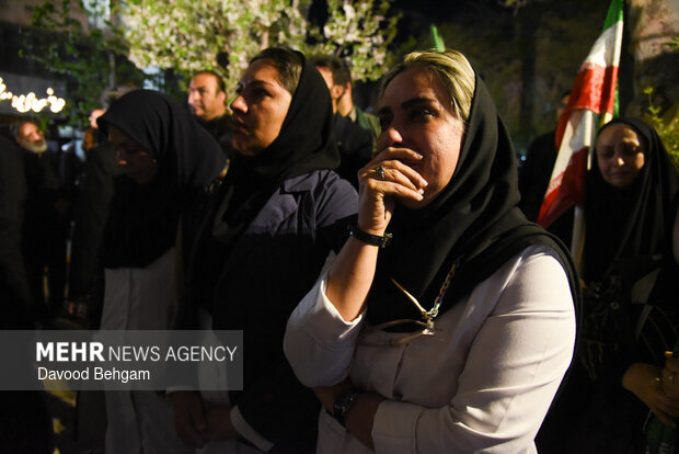 تشییع پیکر مطهر شهید حسین عشقی در مشهد
