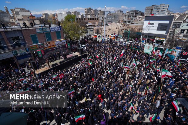 اجتماع بزرگ اربعین رهبر شهید انقلاب در اردبیل