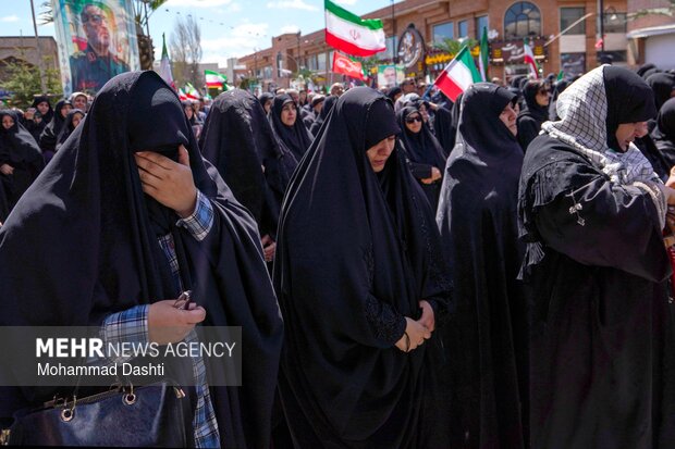 اجتماع بزرگ اربعین رهبر شهید انقلاب در اردبیل