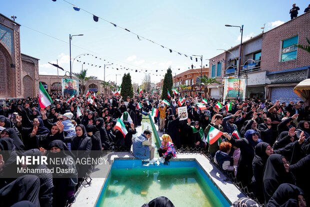 اجتماع بزرگ اربعین رهبر شهید انقلاب در اردبیل