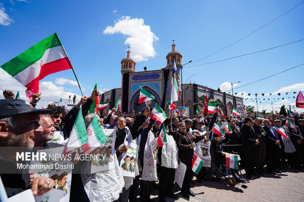 اجتماع بزرگ اربعین رهبر شهید انقلاب در اردبیل