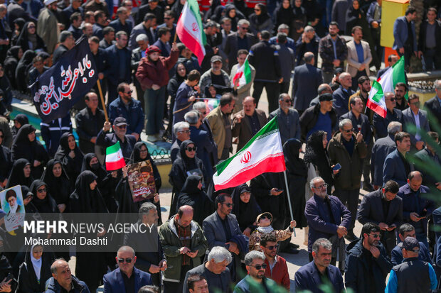اجتماع بزرگ اربعین رهبر شهید انقلاب در اردبیل