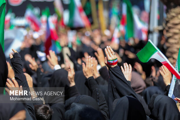 اجتماع بزرگ اربعین رهبر شهید انقلاب در اردبیل