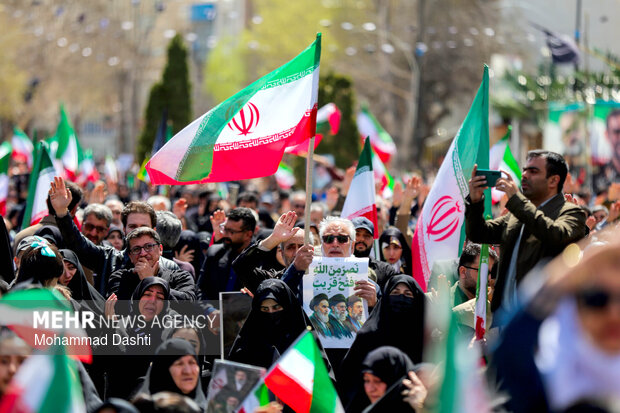 اجتماع بزرگ اربعین رهبر شهید انقلاب در اردبیل
