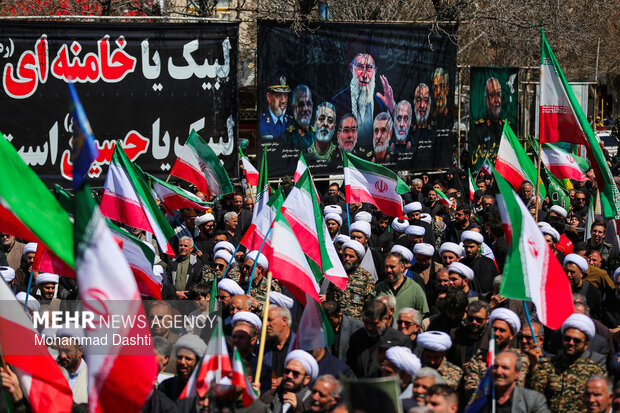 اجتماع بزرگ اربعین رهبر شهید انقلاب در اردبیل