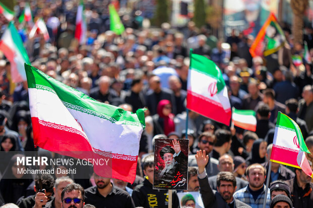 اجتماع بزرگ اربعین رهبر شهید انقلاب در اردبیل