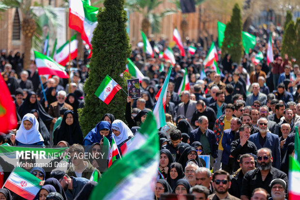 اجتماع بزرگ اربعین رهبر شهید انقلاب در اردبیل