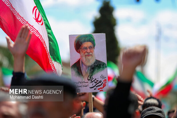 اجتماع بزرگ اربعین رهبر شهید انقلاب در اردبیل