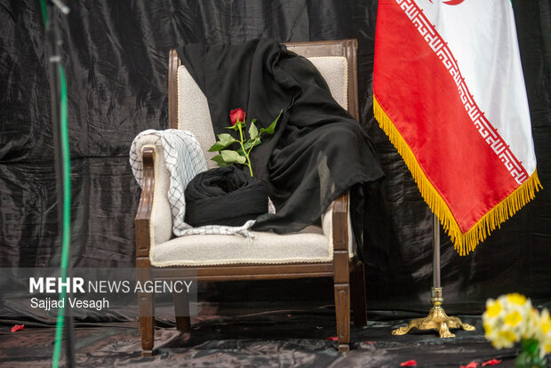 مراسم چهلم امام شهید در همدان