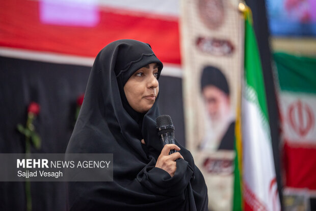 مراسم چهلم امام شهید در همدان