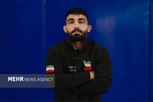محمدجواد رضایی ضربه فنی شد و نقره گرفت