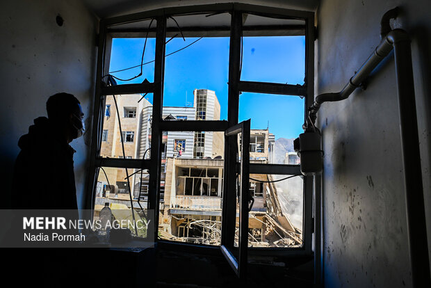 40 هەزار بینا لە تاران بە هۆی بوردومانەوە خەساریان بینیوە