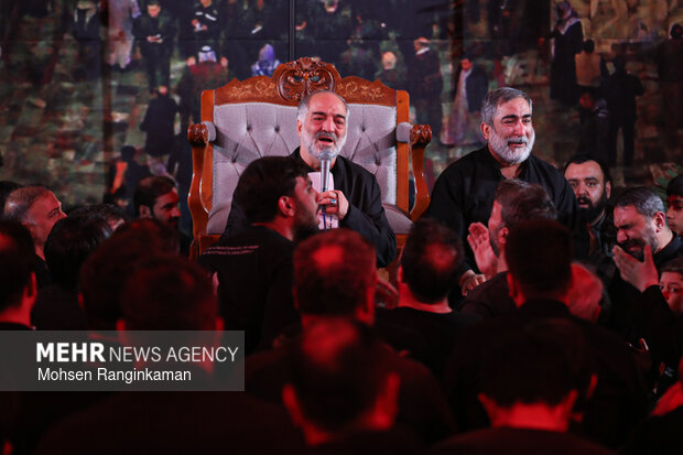 مراسم چهلمین روز شـــهادت رهبر انقلاب